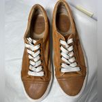 Frye Kira Distressed Branded Leather Low Top Sneakers Sz 10 Photo 12