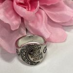 Bohemian "Stay Wild Moon Child" Silver Ring Photo 13