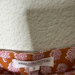Emerson Fry India Collection Adelina Cotton Poplin Dress Gigi Organic Size S Orange Photo 11