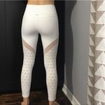 Aerie  White Cropped High-Waisted Leggings Size M Photo 7