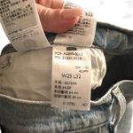 Levi's 70s High Rise Flare Distressed Denim You and I Wash Sz 25 Photo 5