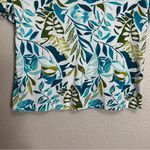 Chico's 100% Pima Cotton Palms Everyday V-neck Short Sleeves Tee, Sz Large Photo 4