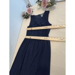 Kate & Mallory Kate & Malory Maxi Gown Small Blue Beach Party Night Bridesmaid Evening Formal Photo 9