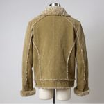wilson's leather  Maxima Y2K Penny Lane‎ Shearling Jacket Tan Suede XL Photo 5