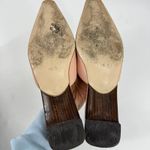 Gucci Vintage Leather Bow Mule Flats in Pink Photo 4