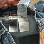 Levi's 501 Original Denim Shorts Dark Indigo Worn In Women’s 28 Casual Summer Photo 2