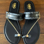 Gbg Los Angeles sandals Black Size 9 Photo 0