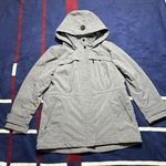 Calvin Klein Performance heather grey fleece lined waterproof coat w/ hood
L Gray Size L Photo 0