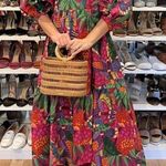 Farm Rio Pink Painted Toucans Dress Photo 0