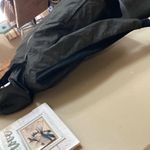 Calvin Klein  coat women’s size large gray and black with hood Photo 5