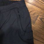 LANDS END Black Lined Snow Pants Zipper & Snap Close Internal Tab Sz MED 10/12 Photo 12