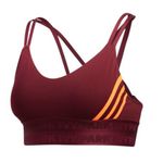 Ivy Park Adidas  Burgundy and Orange Sports Bra Size XSmall Photo 2