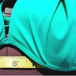 Dippin' Daisy's Swimwear Green Halter Bikini Top Size Small Photo 5