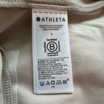 Athleta light beige / cream slim wind pants size 2 Photo 6