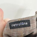 Retrofête retrofete Ruched Leg Skinny Pants Houndstooth Plaid Photo 7