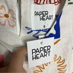 Paper Heart Anthropologie  linen Blend dress women’s size small new with‎ tags Photo 3