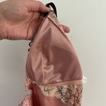 Auden Lightly Lined Rose Black Lace Babydoll Teddy Pink Size M Photo 5