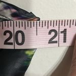 Tangerine  Women's Vest Jacket Puffer Down Black Multicolor Watercolor Size Large Photo 7