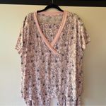 Badgley Mischka  Pink Floral Lounge Pants Photo 3