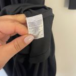 NWT CIEBON Jennifer Black Collared Ruched Button Front Midi Shirt Dress Sz Small Photo 10