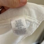 Faherty  White embroidered blouse Photo 6