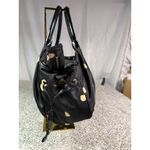 Kate Spade Women's Black Tote Handbag with Tan Spots Photo 2