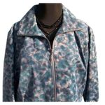  Chicos 3 Leather Suede Jacket Top Lined Front Zip Textured $298 NWoT Photo 2