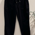 Judy Blue Women's Black High Waisted Double Roll Cuff Jogger Jeans 3/26 Comfy Photo 0
