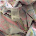 Lulu B Tank Top Womens XL Pink Colorful Sleeveless Multicolor Pineapple Crochet Photo 7