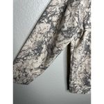 NEW H Halston Studio Sweater Womens Large Marble Print Pullover Long Sleeve Photo 3