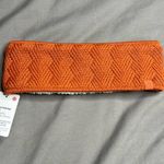 Lululemon Chevron Knit Ear Warmer NWT Canyon Orange (One Size) Photo 0