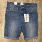 Levi's Levi’s Denizen Mid Rise Women’s 10 30” Bermuda Shorts New Photo 0