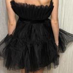 Black tulle party dress Photo 1
