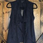 Romeo + Juliet Couture NWT  navy suede vest! Photo 0