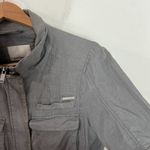 Calvin Klein Jeans grey linen cotton blend utility jacket size S Photo 3