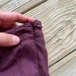Lineaemme Vintage Purple 100% Linen Skirt Italian Made Size 6 Photo 3