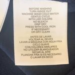 Anne Klein  Top 1X Navy Blue Casual Blouse Gold Button Short sleeve Shirt Photo 3