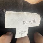 J.Jill PureJill Black Velveteen Velour Womens Dress Pants Size Large Work Witchy Black Photo 6