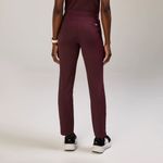FIGS Tena FORMx Slim Tapered Scrub Pants in Burgundy, Size Small Photo 7