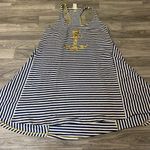 Sperry Top Sider Navy Blue Tank Top; Medium Women’s Photo 0