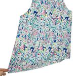 Anne Carson NWT 100% Rayon Colorful Floral Sleeveless Blouse Photo 1