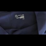 Aerie *OFFLINE by  Women's Navy 7/8 Leggings Size Large Activewear Yoga High Rise Photo 2