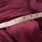 Amsale Silk Cranberry Wine silk Bridesmaids Dress Size 4 A Photo 10