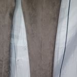 Andrew Marc  Brown Faux Suede Pull On Pants Photo 3