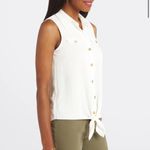 Fortune + Ivy FORTUNE +‎ IVY
Darby Tie Front Shirt off white Photo 2