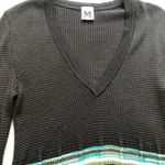 M Missoni knit brown and black dress Size 10 Photo 5