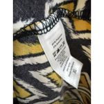 LuLaRoe Black Yellow Diamond Geometric A-Line Skirt Size XL Stretch Whimiscal Photo 5