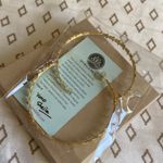 Sheila Fajl Corona Star Hoops Brushed Gold (2.5” Diameter) Brushed Gold NEW Photo 1