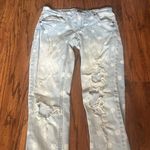 Mossimo distressed, polka dot, skinny jeans Blue Size undefined Photo 5