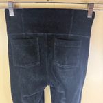 Athleta Cord High Waisted Metro Legging Women's XS Black Goth Stretch Velour Photo 6